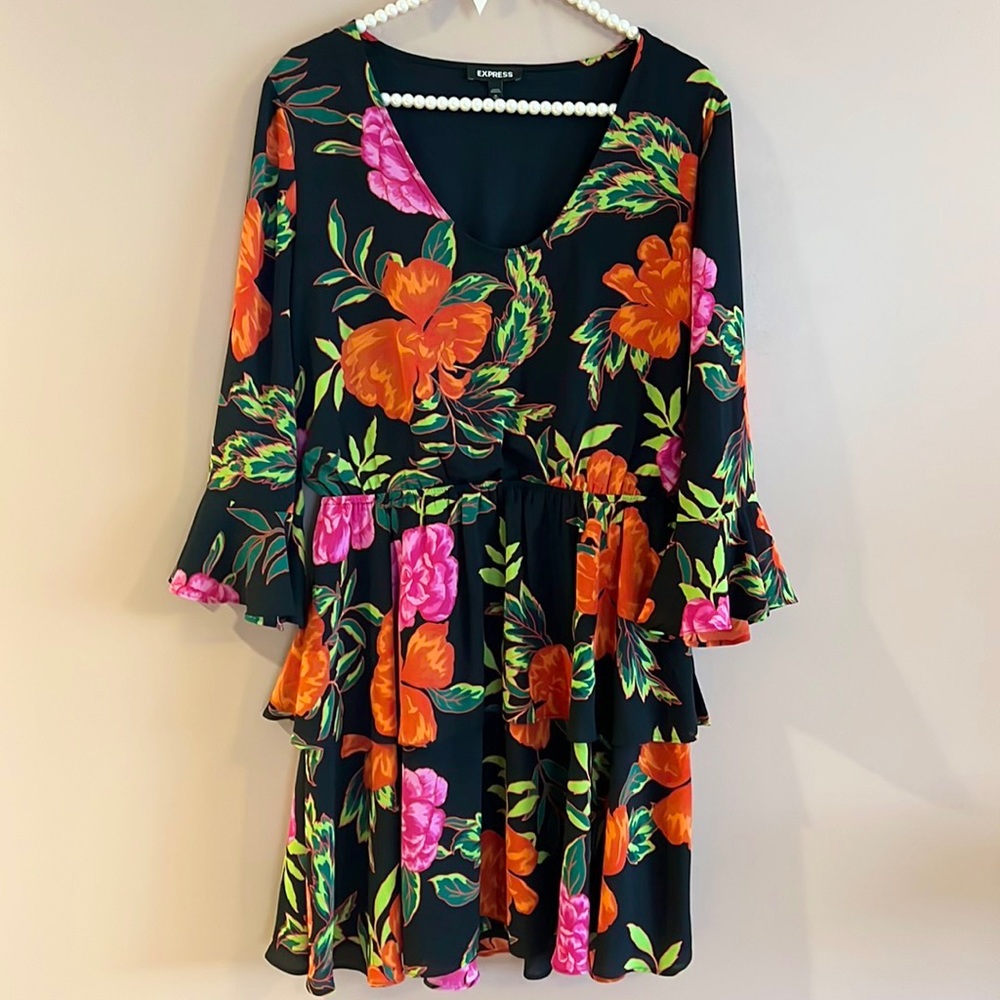 Express Scoop Neck Dress